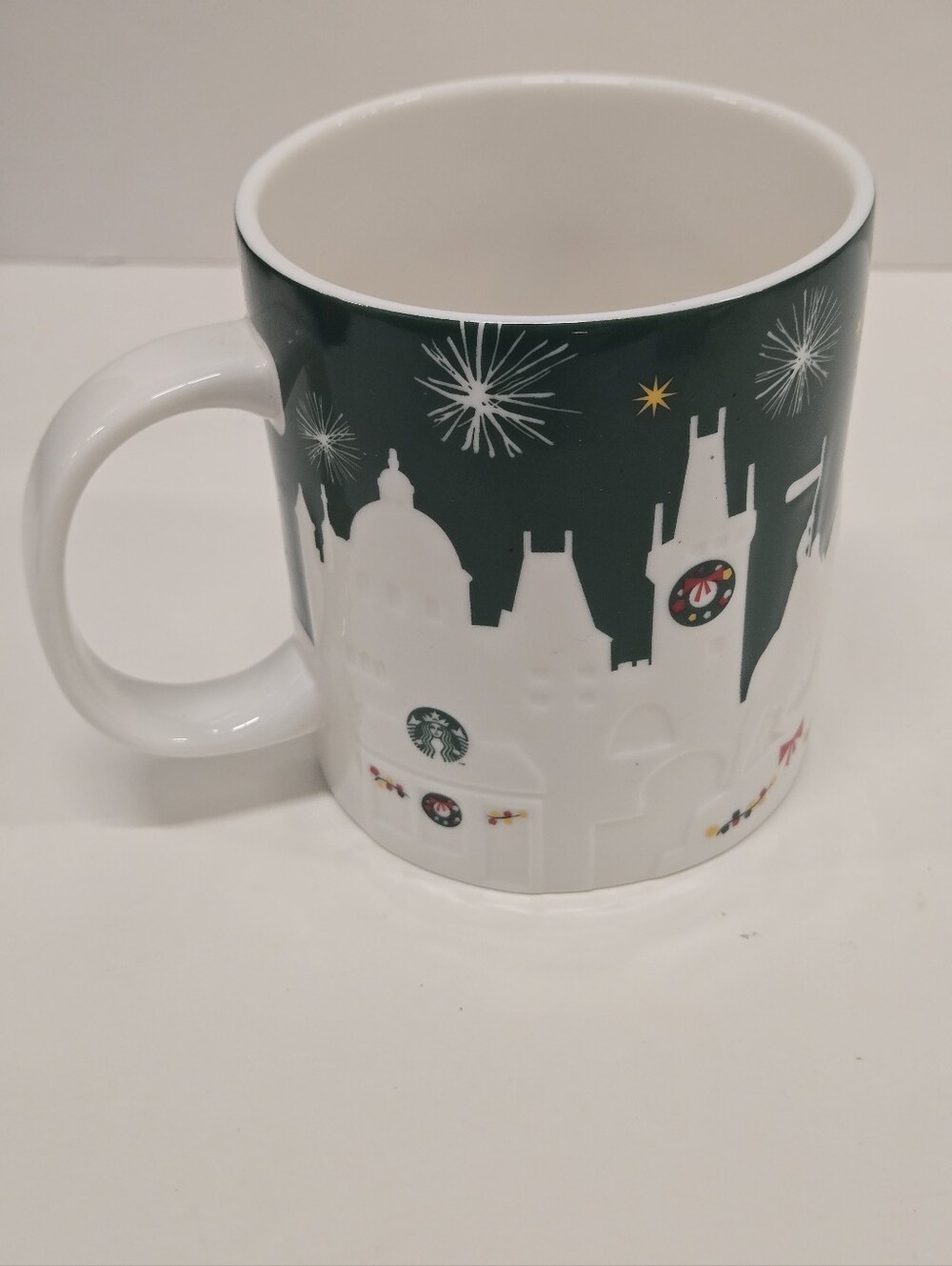 Starbucks Prague 2015 Relief 3D Coffee Tea Cup Mug 18 oz /532 ml